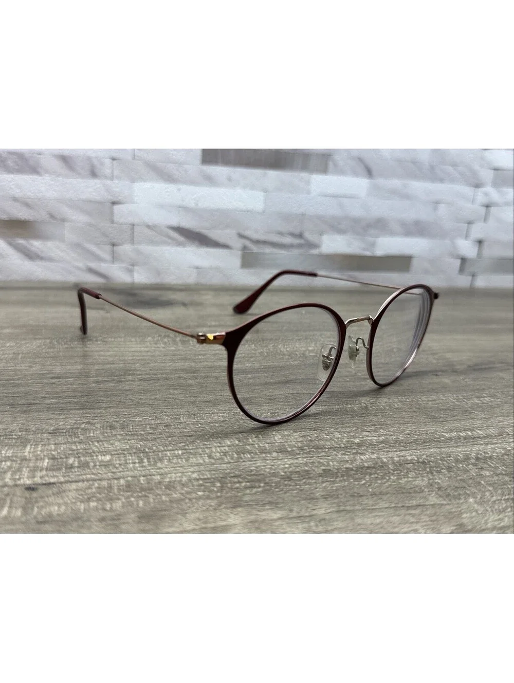 Ray Ban RB 6378 3070 Red Rose Gold Eyeglasses Frames Only 49[]21-145